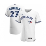 Men's Nike Toronto Blue Jays #27 Vladimir Guerrero Jr. 2020 White Home Authentic Player Baseball Jersey