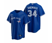 Men's Nike Toronto Blue Jays #34 Matt Shoemaker Royal Alternate Stitched Baseball Jersey