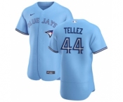 Men's Nike Toronto Blue Jays #44 Rowdy Tellez Light Blue Alternate 2020 Authentic Player Baseball Jersey