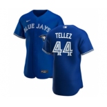 Men's Nike Toronto Blue Jays #44 Rowdy Tellez Royal Alternate 2020 Authentic Player Baseball Jersey