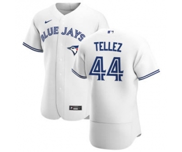 Men's Nike Toronto Blue Jays #44 Rowdy Tellez White Home 2020 Authentic Player Baseball Jersey