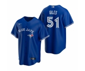 Men's Nike Toronto Blue Jays #51 Ken Giles Royal Alternate Stitched Baseball Jersey