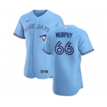 Men's Nike Toronto Blue Jays #66 Patrick Murphy Light Blue Alternate 2020 Authentic Player Baseball Jersey