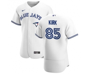 Men's Nike Toronto Blue Jays #85 Alejandro Kirk White Home 2020 Authentic Player Baseball Jersey