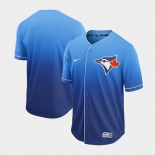 Men's Nike Toronto Blue Jays Blank Blue Drift Fashion MLB Jersey