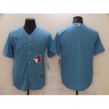 Men's Nike Toronto Blue Jays Blank Blue Jersey