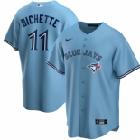 Men's Toronto Blue Jays #11 Bo Bichette Nike Powder Blue Alternate 2020 Replica Player Jersey