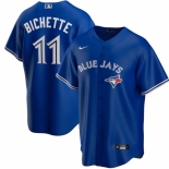 Men's Toronto Blue Jays #11 Bo Bichette Nike Royal Alternate 2020 Replica Player Jersey