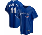 Men's Toronto Blue Jays #11 Bo Bichette Nike Royal Alternate 2020 Replica Player Jersey