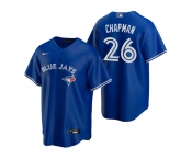 Men's Toronto Blue Jays #26 Matt Chapman Royal Cool Base Stitched Jersey