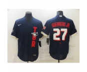 Men's Toronto Blue Jays #27 Vladimir Guerrero Jr. Nike Navy 2021 All-Star Game Replica Player Jersey