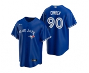 Mens Toronto Blue Jays #90 Adam Cimber Nike Royal Alternate Cool Base Jersey