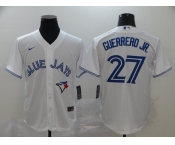 Nike Men's Toronto Blue Jays #27 Vladimir Guerrero Jr.White Cool Base  Baseball Jersey