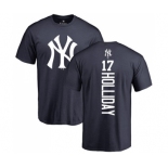 Youth New York Yankees #17 Matt Holliday Replica Grey Road Baseball Jersey