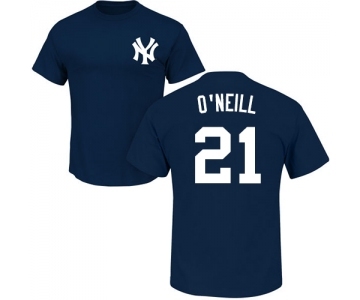 Youth New York Yankees #21 Paul O'Neill Replica White Home Baseball Jersey