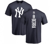 Youth New York Yankees #8 Yogi Berra Replica Grey Road Baseball Jersey