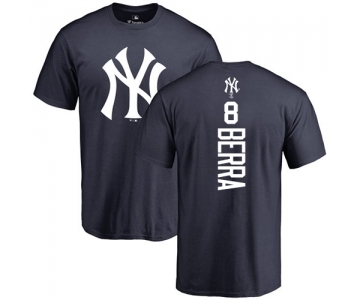 Youth New York Yankees #8 Yogi Berra Replica Grey Road Baseball Jersey