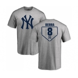 Youth New York Yankees #8 Yogi Berra Replica Navy Blue Alternate Baseball Jersey