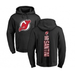 Hockey New Jersey Devils #16 Steve Santini Black Backer Pullover Hoodie