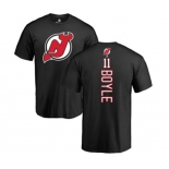 Hockey New Jersey Devils #11 Brian Boyle Black Backer T-Shirt