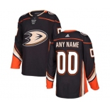 Anaheim Ducks Customized Authentic Black Home Hockey Jersey