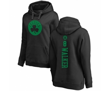 Basketball Women's Boston Celtics #8 Kemba Walker Black One Color Backer Pullover Hoodie