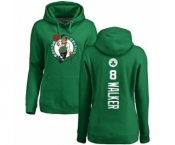 Basketball Women's Boston Celtics #8 Kemba Walker Kelly Green Backer Pullover Hoodie