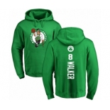 Basketball Boston Celtics #8 Kemba Walker Kelly Green Backer Pullover Hoodie