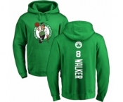 Basketball Boston Celtics #8 Kemba Walker Kelly Green Backer Pullover Hoodie