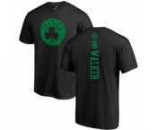 Basketball Boston Celtics #8 Kemba Walker Black One Color Backer T-Shirt