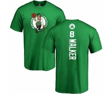 Basketball Boston Celtics #8 Kemba Walker Kelly Green Backer T-Shirt