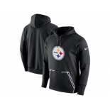 Men Pittsburgh Steelers Nike Black Champ Drive Vapor Speed Pullover Hoodie