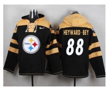 Nike Pittsburgh Steelers #88 Darrius Heyward-Bey Black Player Pullover NFL Hoodie