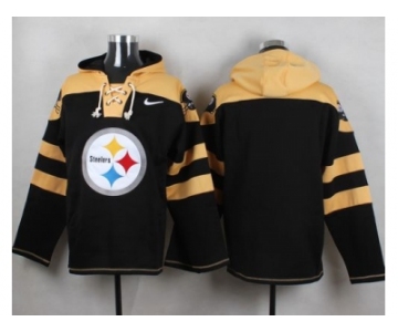 Nike Pittsburgh Steelers Blank Black Player Pullover NFL Hoodie