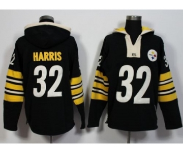 Pittsburgh Steelers #32 Franco Harris Black Player Winning Method Pullover NFL Hoodie