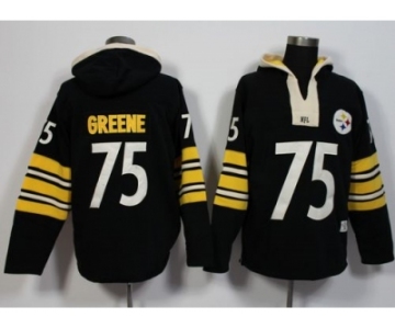 Pittsburgh Steelers #75 Joe Greene Black Player Winning Method Pullover NFL Hoodie