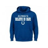 Indianapolis Colts Majestic Royal Blue Always Pullover Hoodie