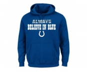 Indianapolis Colts Majestic Royal Blue Always Pullover Hoodie