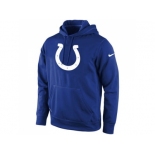 Indianapolis Colts Nike Royal Blue KO Logo Essential Hoodie