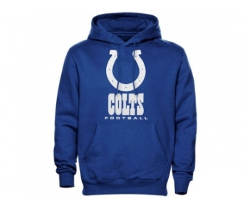 Indianapolis Colts Royal Blue Critical Victory Pullover Hoodie