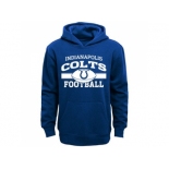 Indianapolis Colts Royal Blue Long Pass Pullover Hoodie