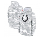 Men's Indianapolis Colts 2024 Arctic Camo Salute To Service Club Fleece Pullover Hoodie