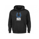 Men's Indianapolis Colts Black Critical Victory Pullover Hoodie