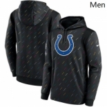 Men's Indianapolis Colts Nike Charcoal 2021 NFL Crucial Catch Therma Pullover Hoodie