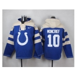 Nike Indianapolis Colts #10 Donte Moncrief Royal Blue Player Pullover NFL Hoodie