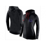 Women Nike Indianapolis Colts Full-Zip Performance Hoodie Black