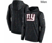 Men's New York Giants Nike Charcoal 2021 NFL Crucial Catch Therma Pullover Hoodie