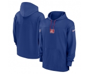 Men's New York Giants Royal Performance Pullover Hoodie