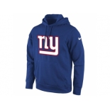 New York Giants Nike Royal KO Logo Essential Hoodie