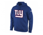 New York Giants Nike Royal KO Logo Essential Hoodie